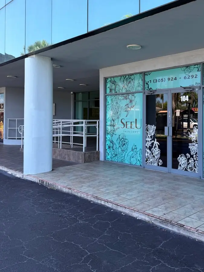 SeeU Skincare storefront, Suite 104